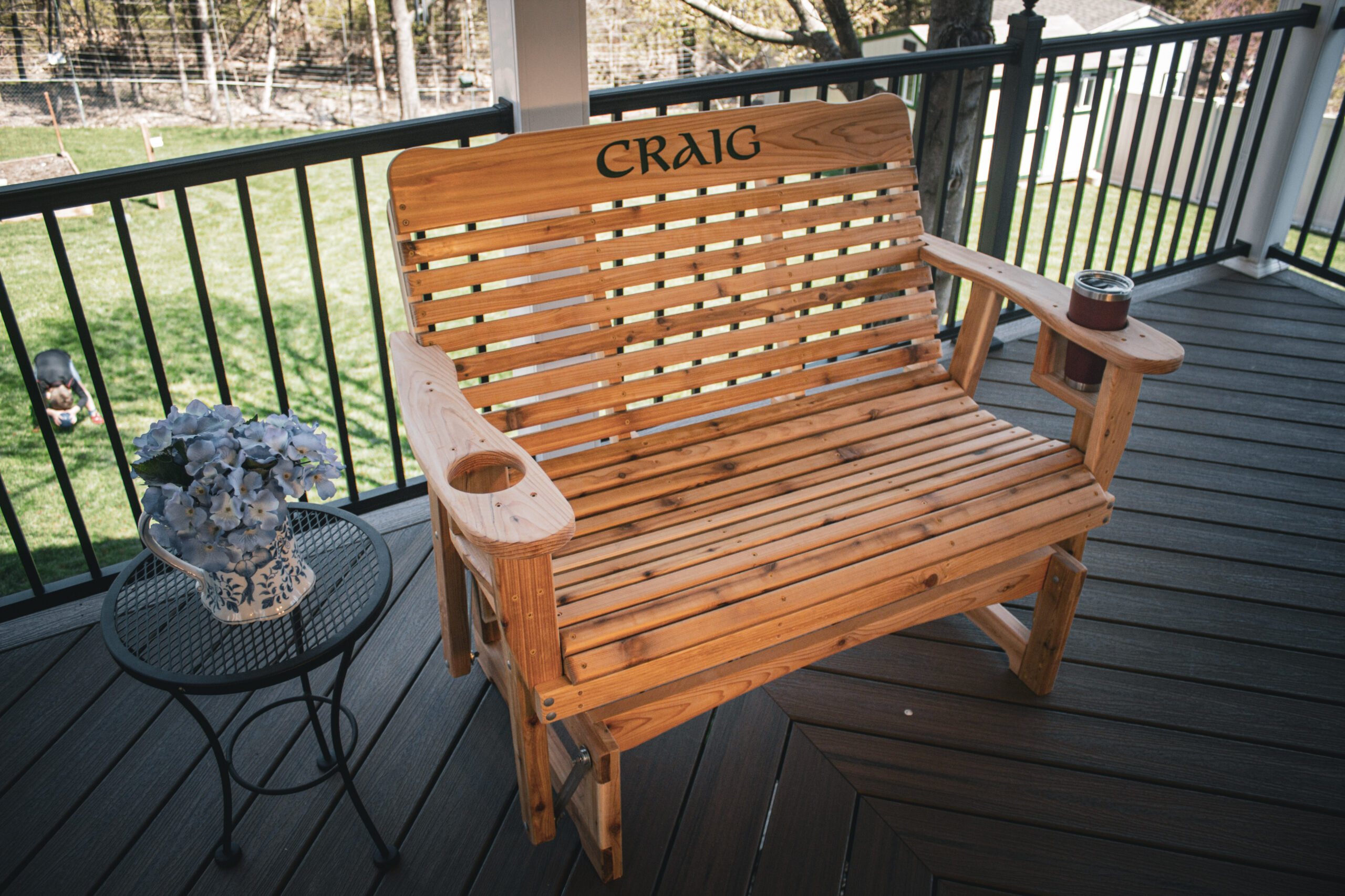 Cedar Porch Glider Two Seater